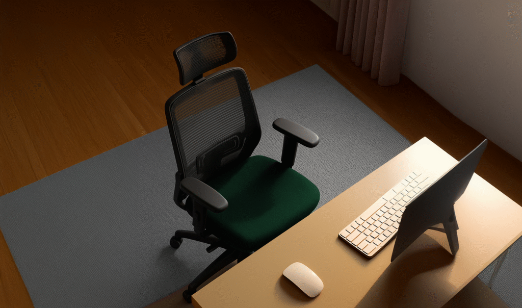 Cadeira Ergonomica Atena Ergomais Escritório com apoio de cabeça