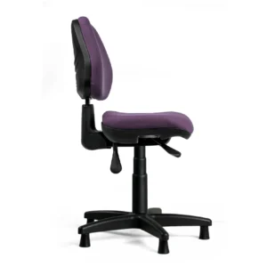 Cadeira ergonômica Stylus baixa costureira para indústria têxtil e confecção