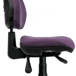 Cadeira ergonômica Stylus baixa costureira para indústria têxtil e confecção